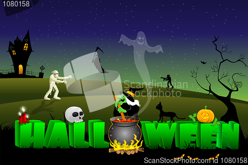 Image of happy halloween