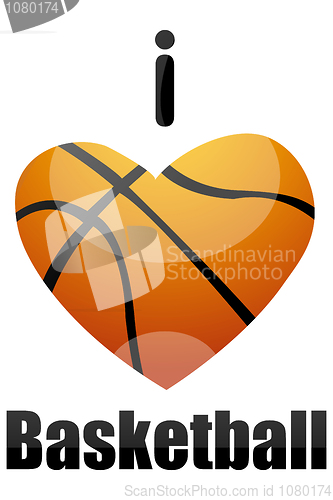 Image of i love basketball