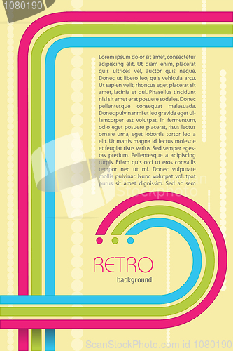 Image of retro background
