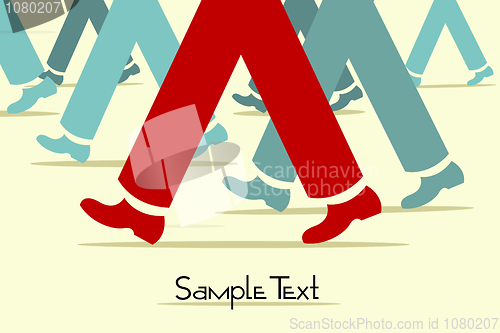 Image of walking legs