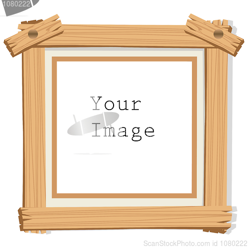 Image of wooden photo frame