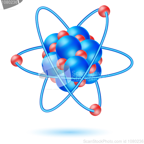 Image of atom molecule