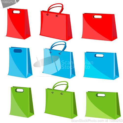 Image of collection of shopping bag