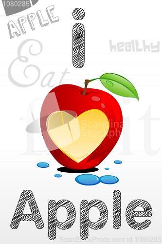 Image of i love apple