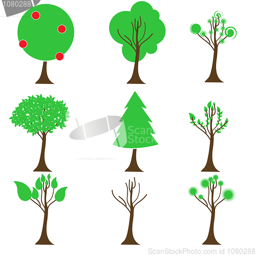 Image of tree icons