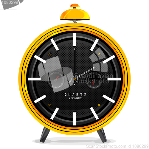 Image of isolated alarm clock