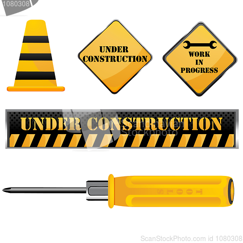 Image of under construction icon