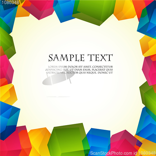Image of abstract vector background