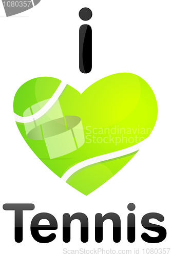 Image of i love tennis