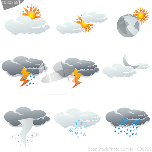 Image of weather icons