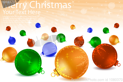 Image of merry christmas card