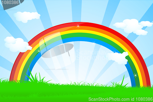 Image of vibrant rainbow