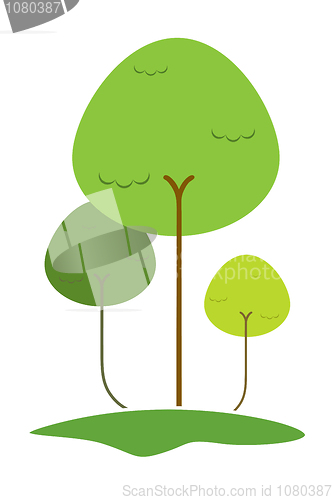 Image of vector tree