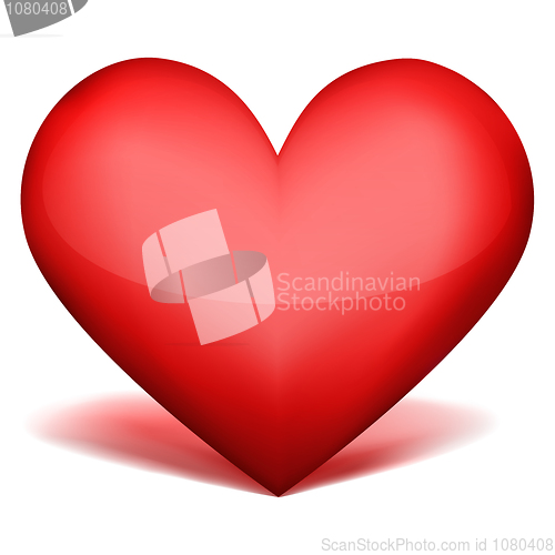 Image of isolated heart