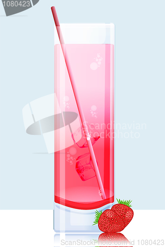 Image of strawberry mocktail