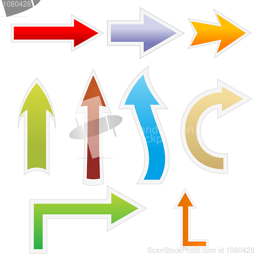 Image of colorful arrows