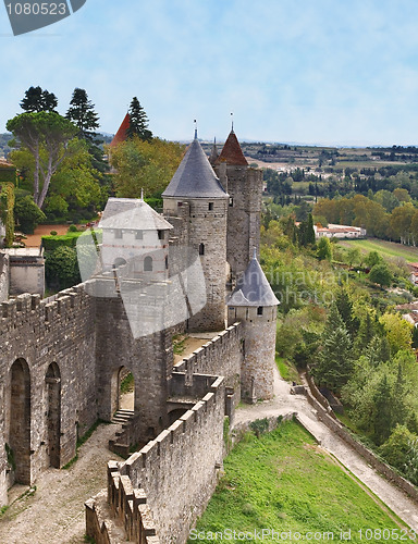 Image of Carcassonne-the fortified town