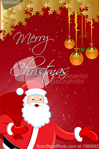 Image of merry christmas card