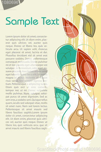 Image of autumn card