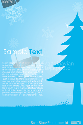 Image of christmas card with sample text