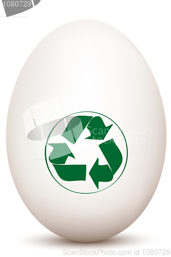 Image of recycle egg