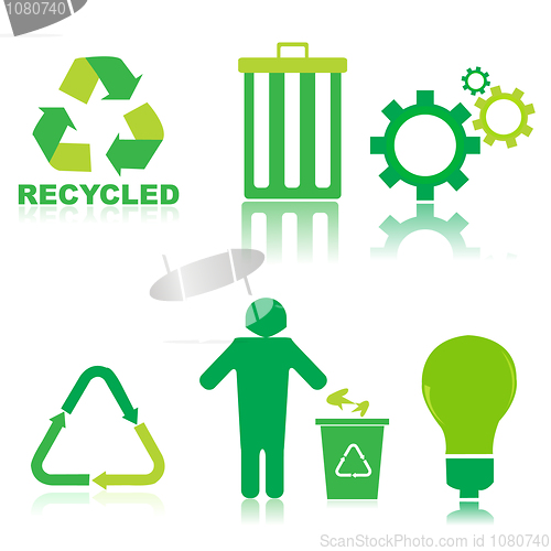 Image of recycle icons