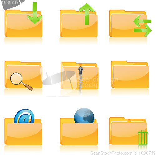 Image of various file icons