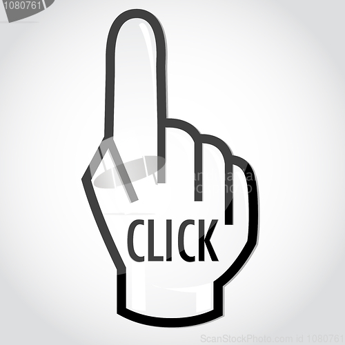 Image of hand cursor