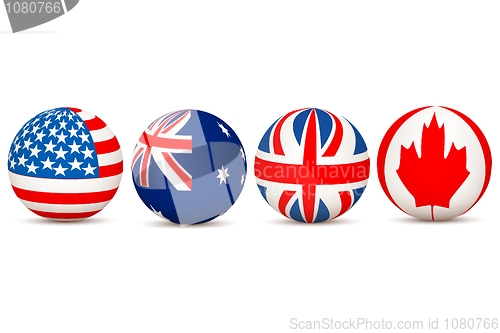 Image of country flags