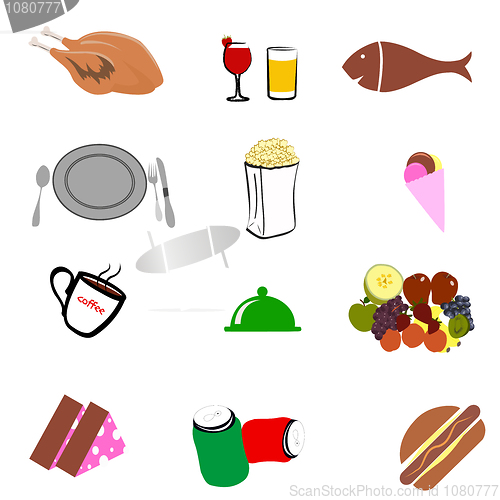 Image of junk food