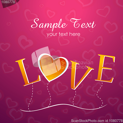 Image of valentine card