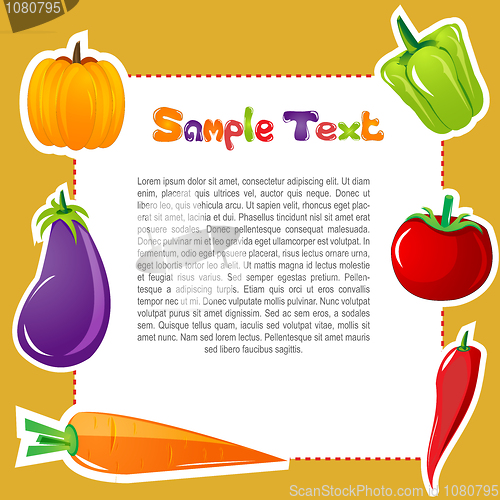 Image of vegetable card