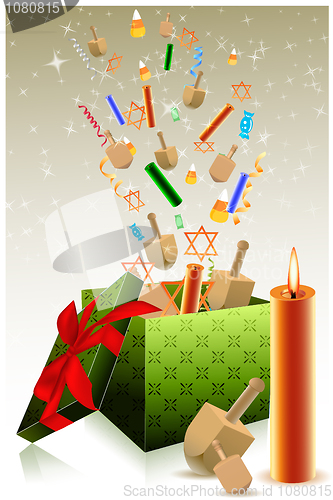 Image of hanukkah gift box