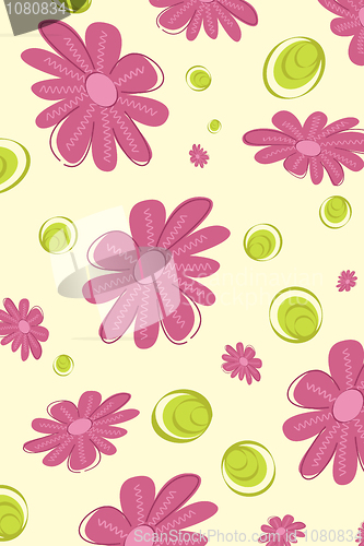 Image of floral background
