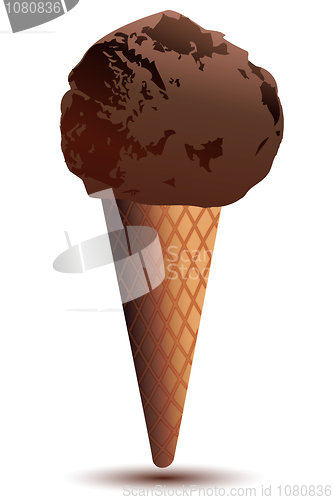 Image of choco ice cream