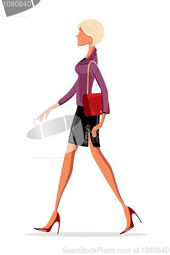 Image of office lady