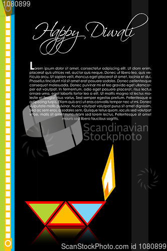 Image of diwali card