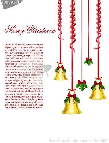 Image of merry christmas card