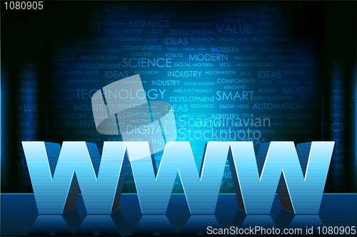 Image of world wide web