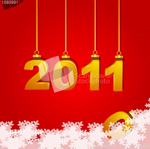 Image of new year card