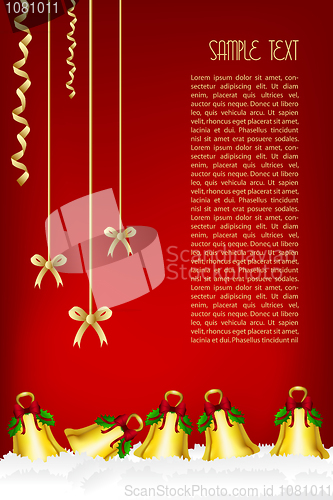 Image of merry christmas card