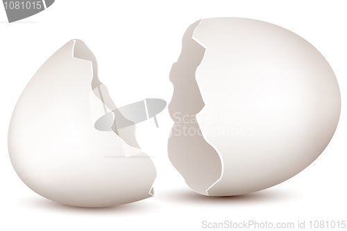 Image of broken egg