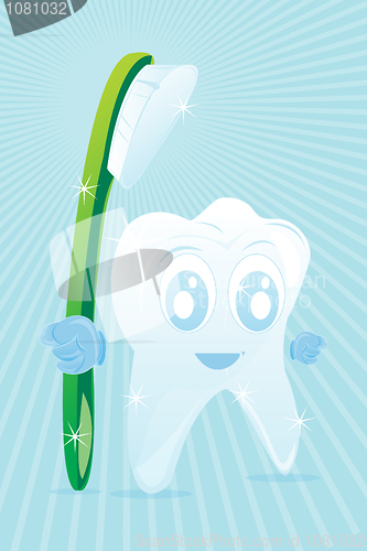 Image of happy tooth