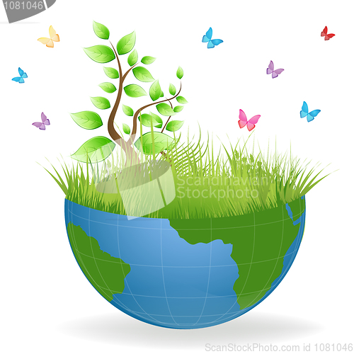 Image of green earth