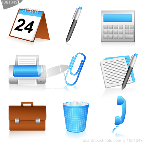 Image of office stationery