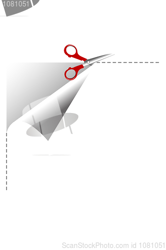 Image of cutting paper