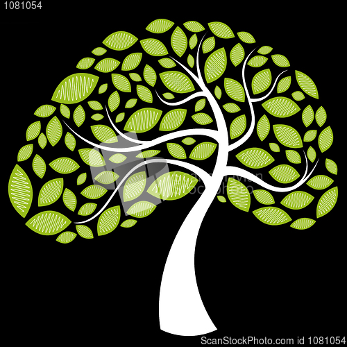 Image of vector tree