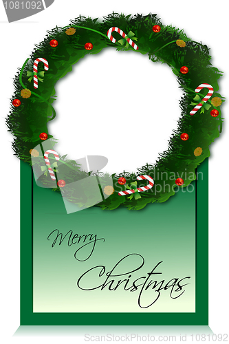 Image of classical christmas card