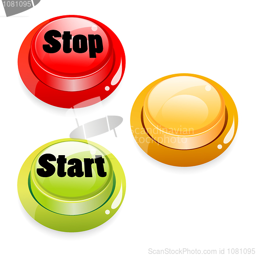 Image of start stop push button