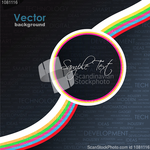 Image of vector background